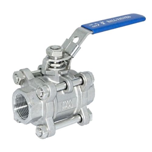 Stainless Steel 3 Piece Ball Valve